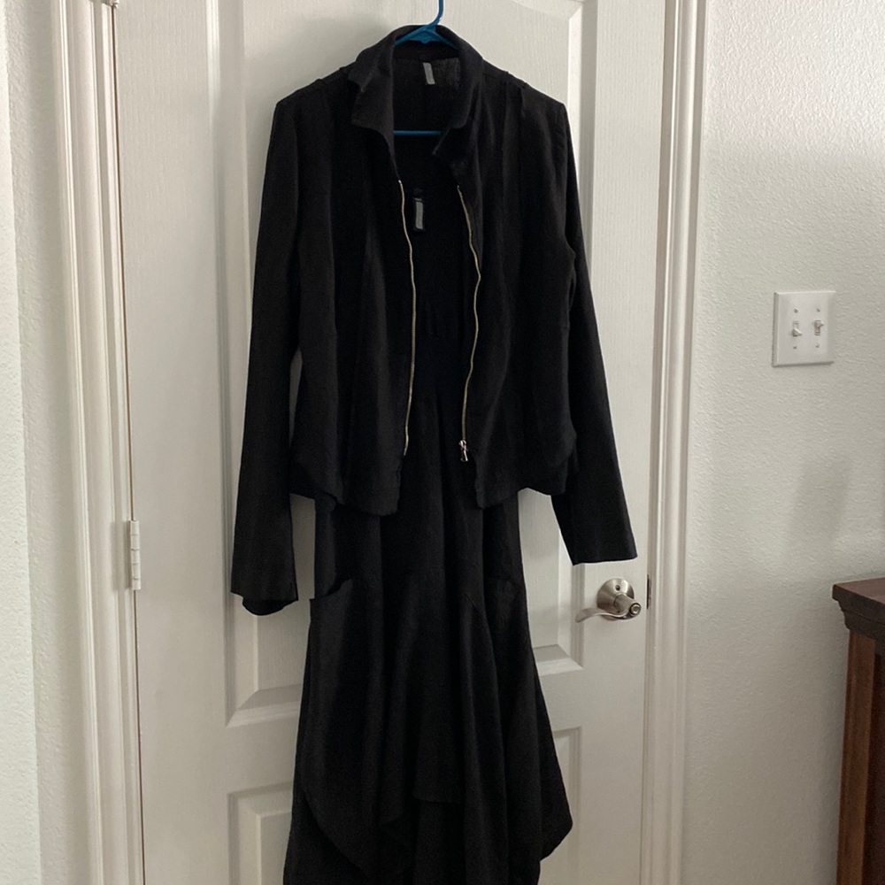 Inizio made in Italy 2 piece dress/jacket linen